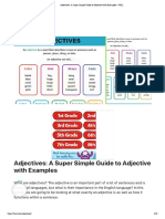 Adjectives - A Super Simple Guide To Adjective With Examples - 7ESL