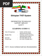 II 02 LO 1 Assess Technical and User Documentation