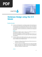 Database Design Using The E-R Model