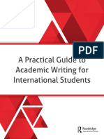 A Practical Guide to Academic Writing