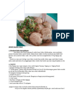 RESEP BAKSO URAT