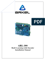 ARL-300 Shaft Learning With Encoder-Installation Manual - en