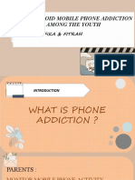 How To Avoid Mobile Phone Addiction Among The Youth: Syafika & Fitrah