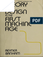 Reyner Banham - Theory and Design in The First Machine Age-New York, Praeger (1967)