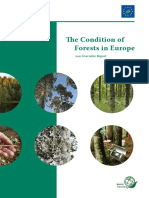 The Condition of Forests in Europe: 2011 Executive Report