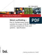 Metal Scaffolding - : BSI Standards Publication