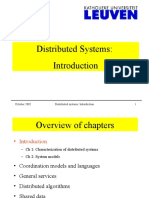 October 2005 Distributed Systems: Introduction 1
