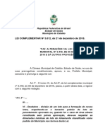 Alterações na Lei de Parcelamento de Solo Urbano em Catalão-GO