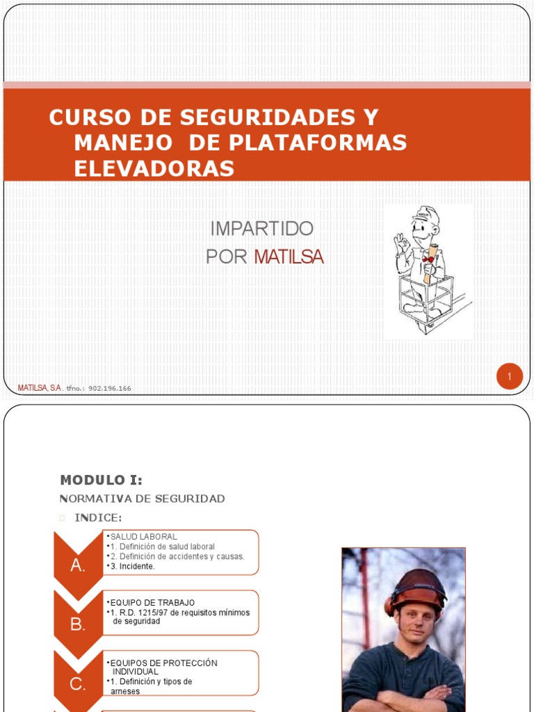 3-2013-02-18-1-Curso de Seguridad y Manejo en Plataformas Elevadoras ...