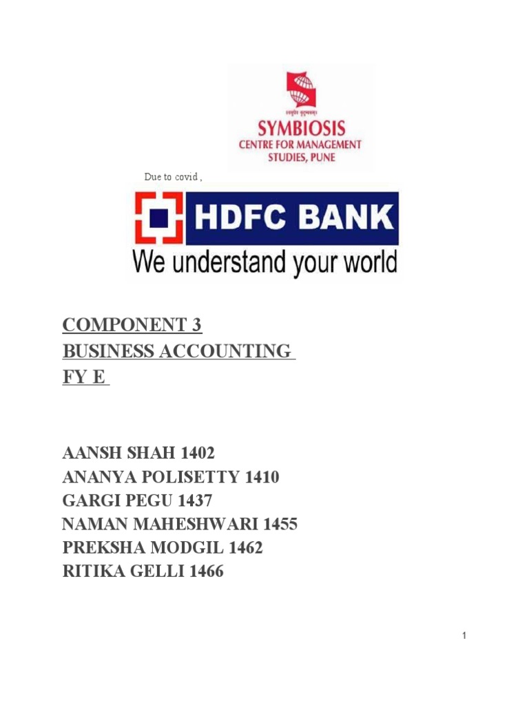 Component 3 Business Accounting FYE | PDF | Banks | Deposit Account