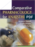 Comparative Pharmacology For Anesthetist