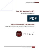 Dot Hill Assuredsan™: Apple Systems Best Practice Guide