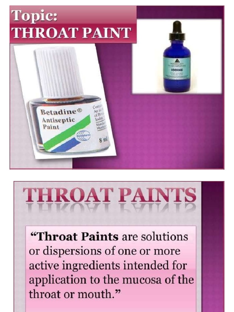 Throat Painting PDF