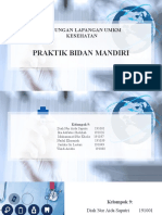 Praktik Bidan Mandiri: Kunjungan Lapangan Umkm Kesehatan