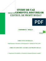 Studiu de Caz Economic