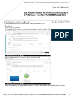 Re: Case ID: 05039855 Need More Information (Client: American University of Sharjah / Subject: Course Performance Reports) 039855%need More Info%