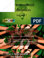 Environmental Education: Handout 2