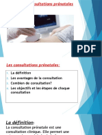 Résume Les Consultations Prénatales