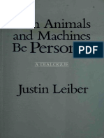 Leiber, Justin - Can Animals and Machines Be Persons
