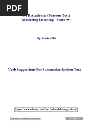 Verb-Suggestions-For-Summarize-Spoken-Text-Find-at-Sabrina-Elai-PTE-Course-on-Udemy.com