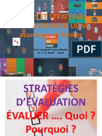 1.outils Et Strategies D Evaluation en Ligne Avantages Et Limites