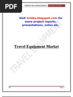 Download Marketing Project on Indian Luggage Industry by nachiketsant SN55072732 doc pdf