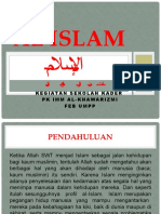 MEMAHAMI ISLAM SECARA UTUH