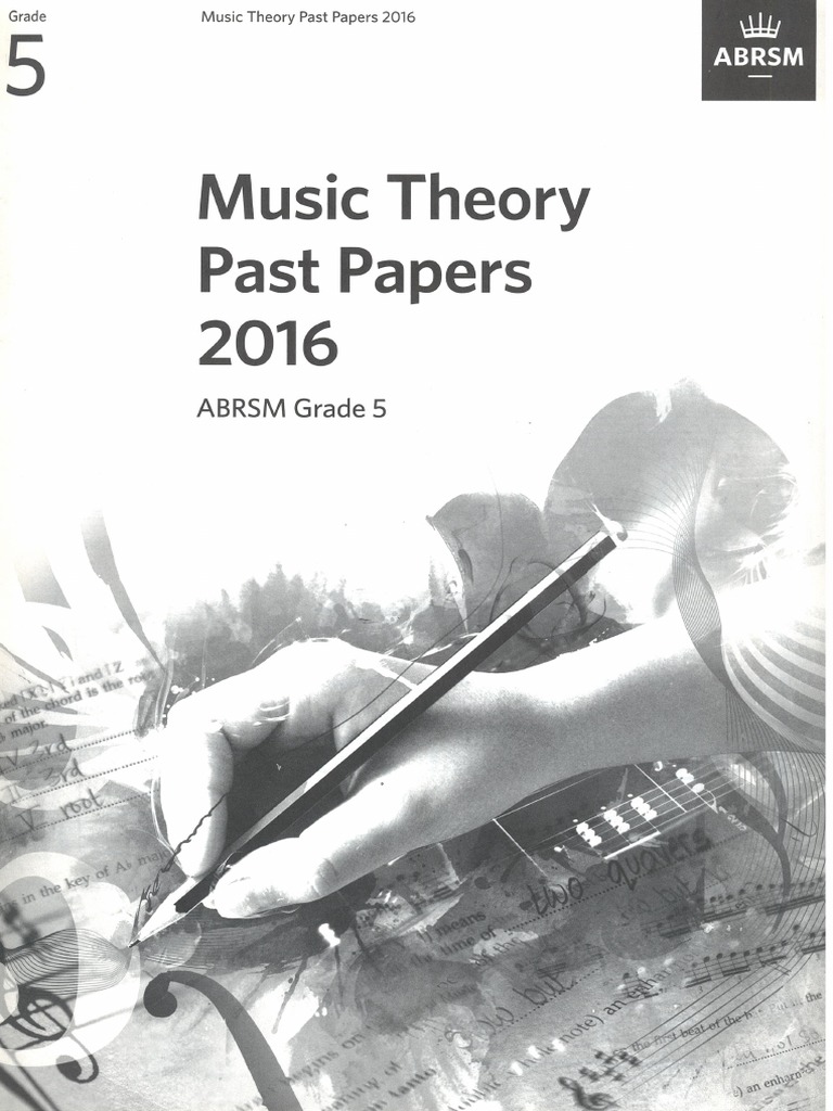 Music Theory Past Papers 2016 Grade 5 ABRSM PDF | PDF