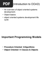 Unit - 1 (Introduction To OOAD)