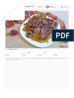 Ceafa de porc cu ciuperci si cartofi, cu mirodenii | Gatesc.ro