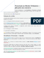 Decadência e Prescrição No Direito Tributário