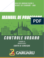 Guia de Processos Urb - Controle Urbano