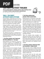 Tea Party Toolbox