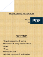 Marketing Research: Presented by Rasmi.K.K