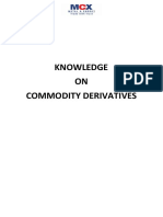 Knowledge on Commodity Derivatives