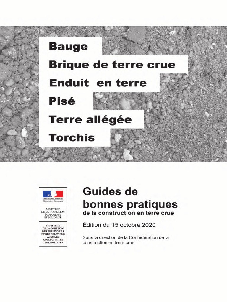 La brique de terre compressée   : le guide pour