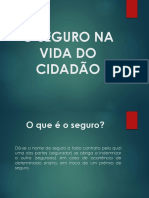 Seguro Na Vida Do Cidadão - ARSEG