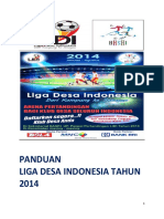 Panduan Liga Desa Indonesia Tahun 2014