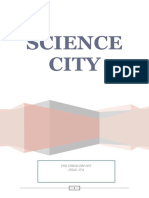 Science City: Pre Thesis Report Jnias-Spa