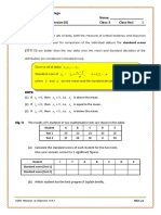 NLSI Lui Kwok Pat Fong College F.5 Mathematics Name: - 5B Ch.11 Measures of Dispersion (II) Class: 5 Class No