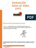 Observación Planeada de Tarea (Opt)