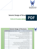 Seismic Design of Structures: DR - Kaveh Nezamisavojbolaghi