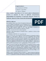 Sentencia de apelación sobre accidente en carrera automovilística