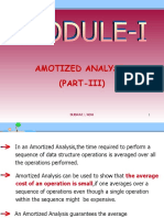 Amotized Analysis (Part-Iii) : Subrat//Ada