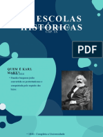 AS Escolas Históricas