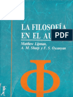 Lipman, Sharp, Oscanyan - La Filosofía en El Aula