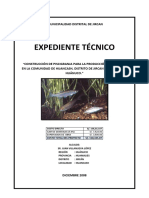 Expediente Tecnico Piscigranja