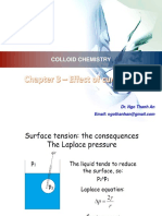 Colloid Chemistry Chapter 3 Effect of Curvature