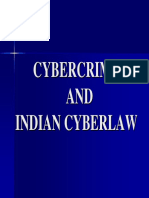 Cybercrime AND Indian Cyberlaw