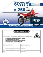 Xplora 250 Ficha Tecnica